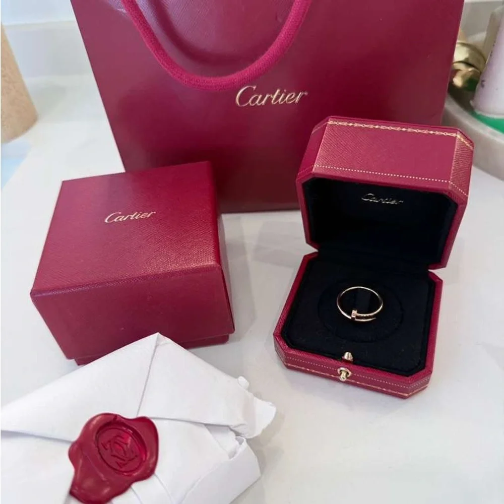 Cartier 18K Gold Nail Ring - Picture 2 of 4